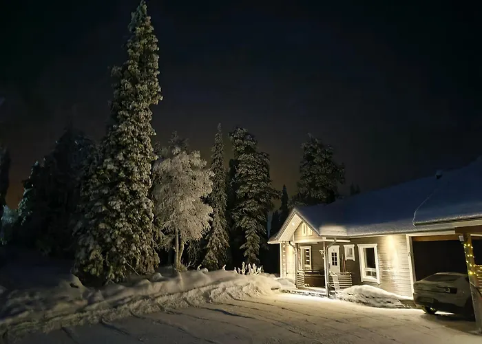 Hietavilla Aurora - Hot Tube - Sauna - Fireplace - 11Kw Ev-Refuel - Landscape View - Silence - Free Wifi Ruka